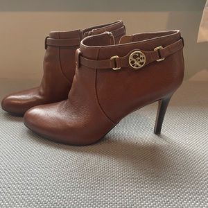 Coach Tan Leather Heels